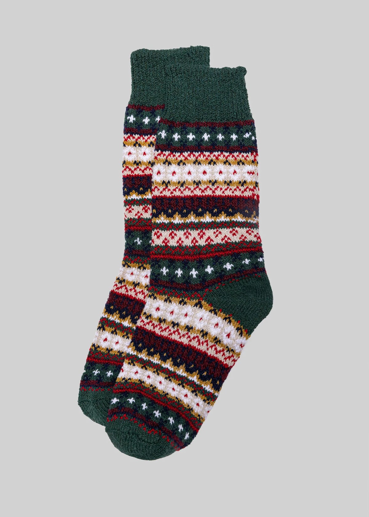 Women's Cotton Fair Isle Sock