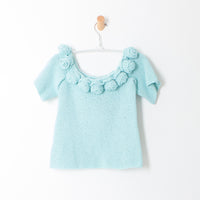 Loris Top in Light Blue