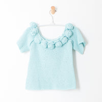 Loris Top in Light Blue