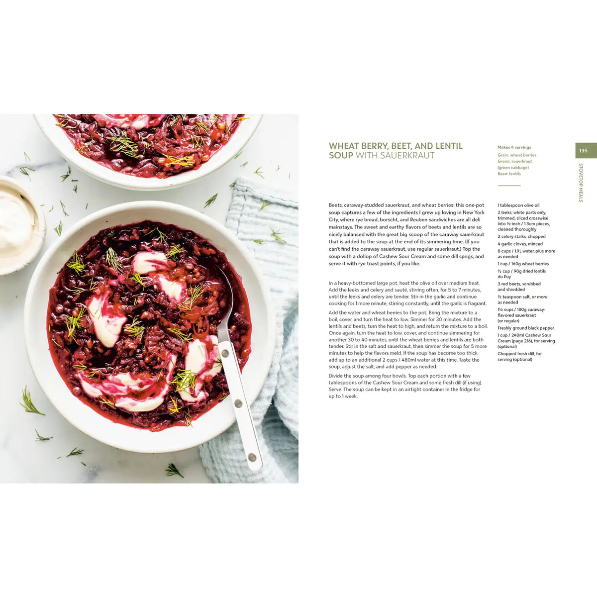 A Grain, a Green, a Bean