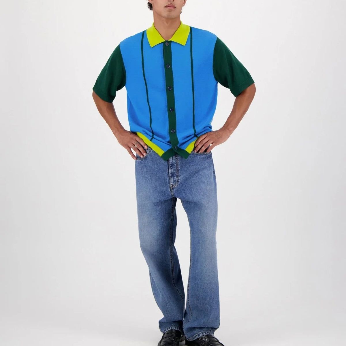 Grandstand Polo Shirt in Blue