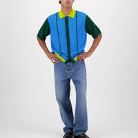 Grandstand Polo Shirt in Blue