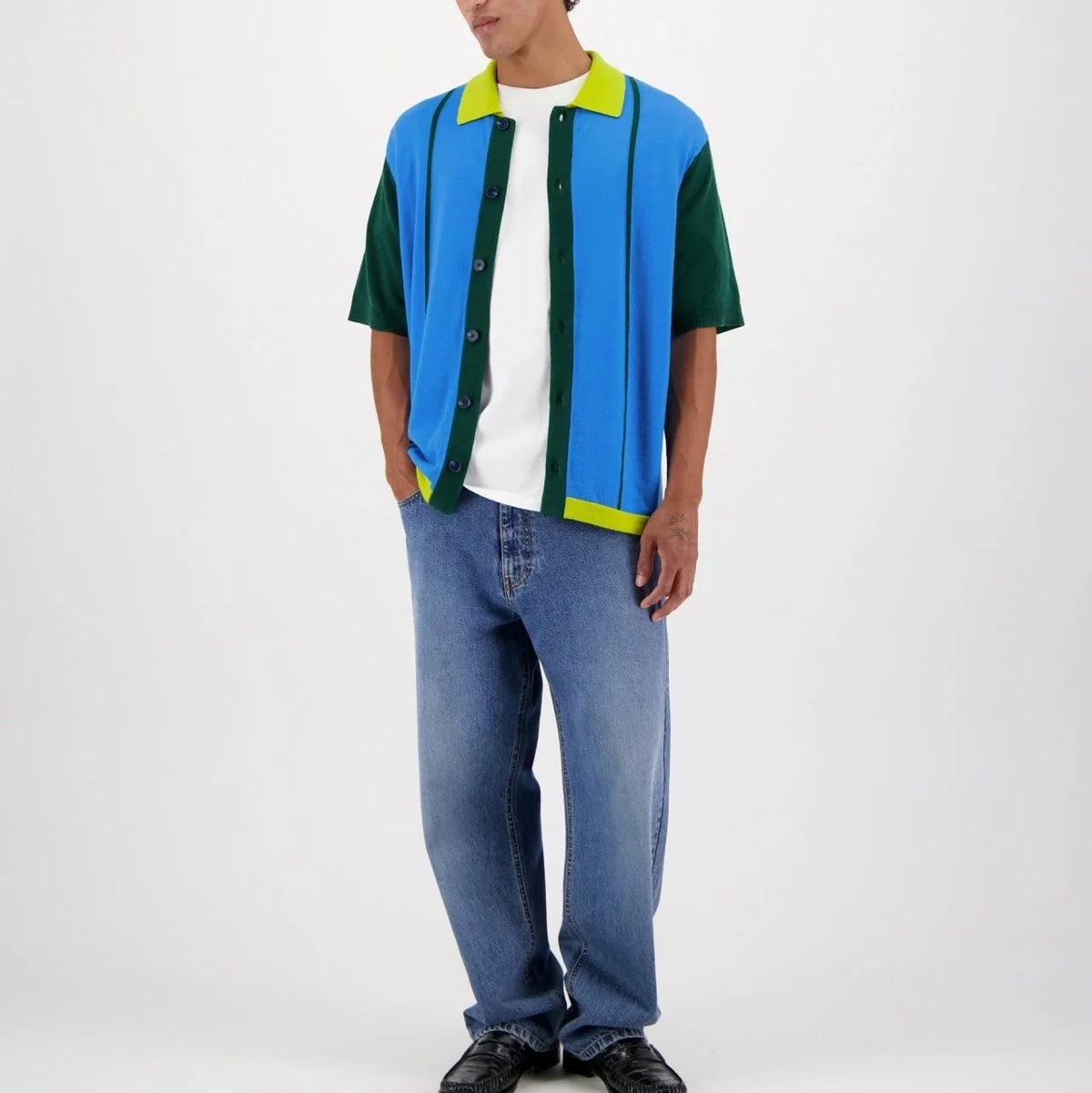 Grandstand Polo Shirt in Blue
