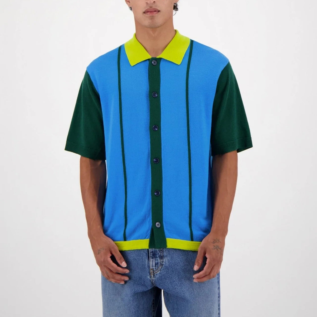 Grandstand Polo Shirt in Blue
