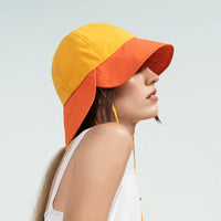 Colorblock Tulip Bucket Hat