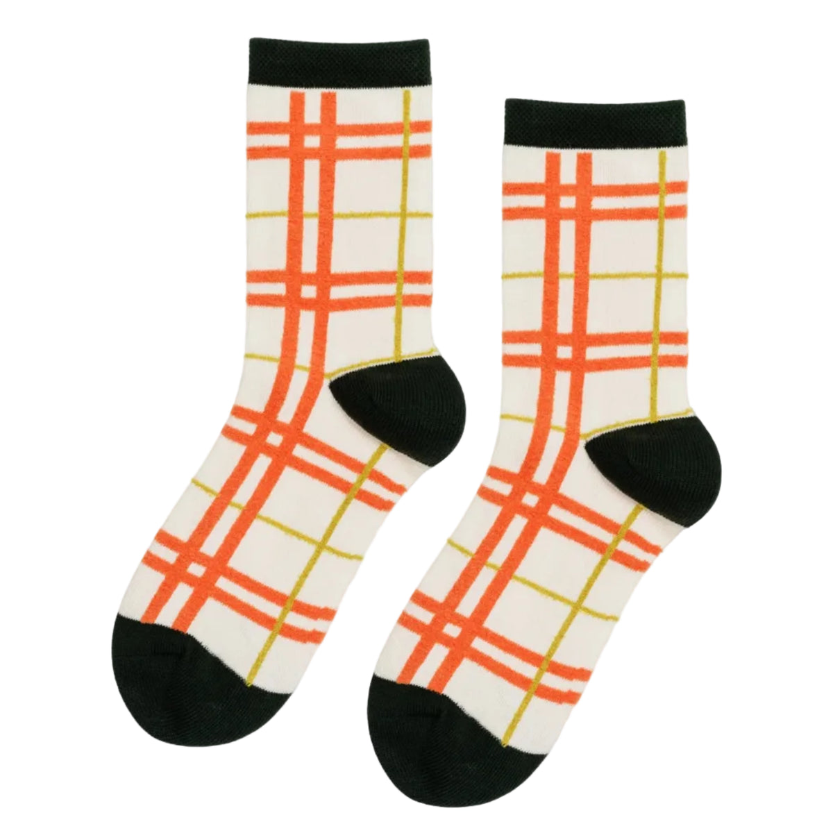 Boucle Plaid Crew