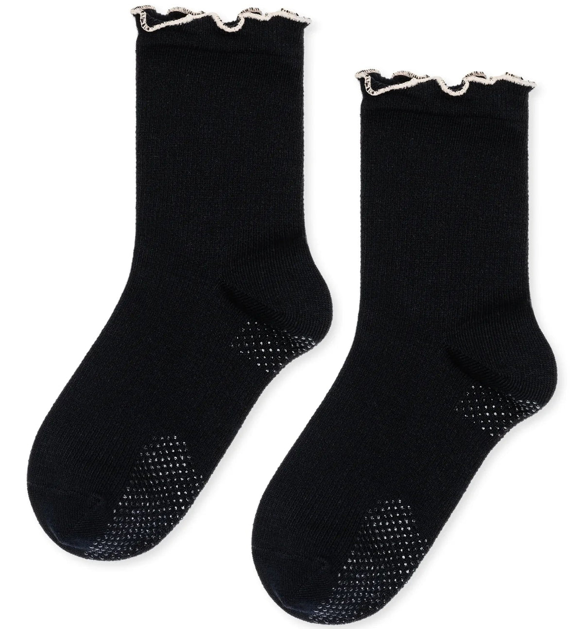 Thermal Ruffle Sporty Crew