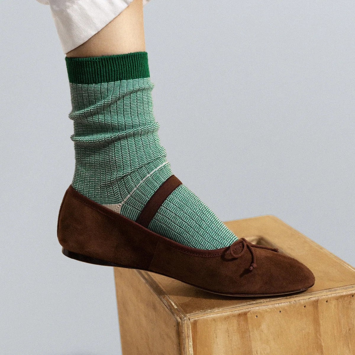 Multi Stripe Hiker Crew
