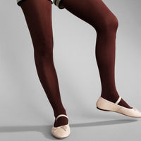 Opaque Tight in Chocolate Brown