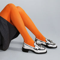 Opaque Tight in Persimmon