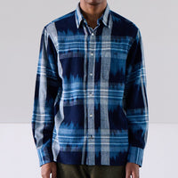 Ikat Winter Madras Shirt