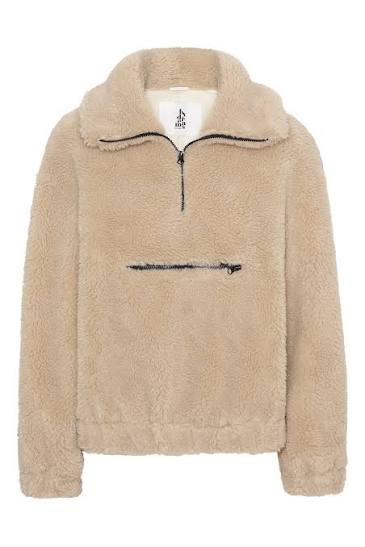 Gigi Zipper Wool Pullover