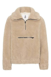 Gigi Zipper Wool Pullover