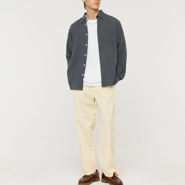 Konga Gauze Shirt in Washed Black