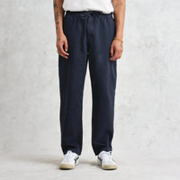 Long Kurt Organic Twill Trouser in Navy