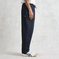 Long Kurt Organic Twill Trouser in Navy