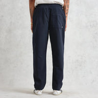 Long Kurt Organic Twill Trouser in Navy