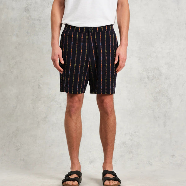 Kurt Short in Multi Loom Stripe