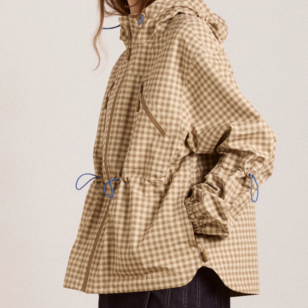 Matilda Raincoat in Gingham