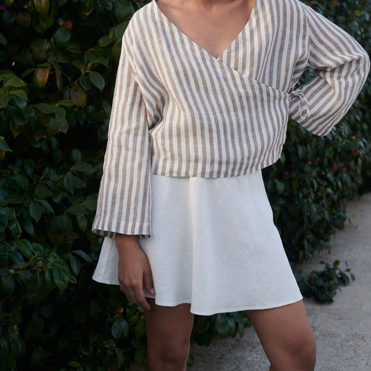 Edith Skirt in Milky White