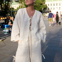 Marina Top in Milky White