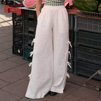 Uma Trousers in Milky White