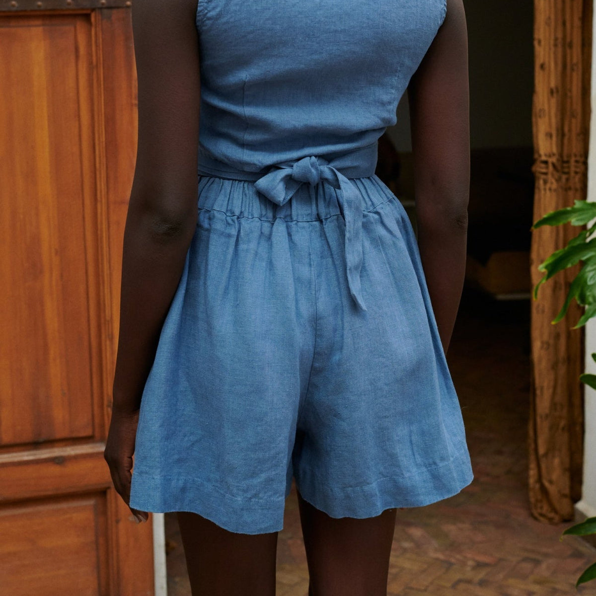 Kim Shorts in Stellar Blue