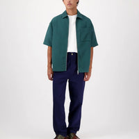 Luis Zip Shirt in Green