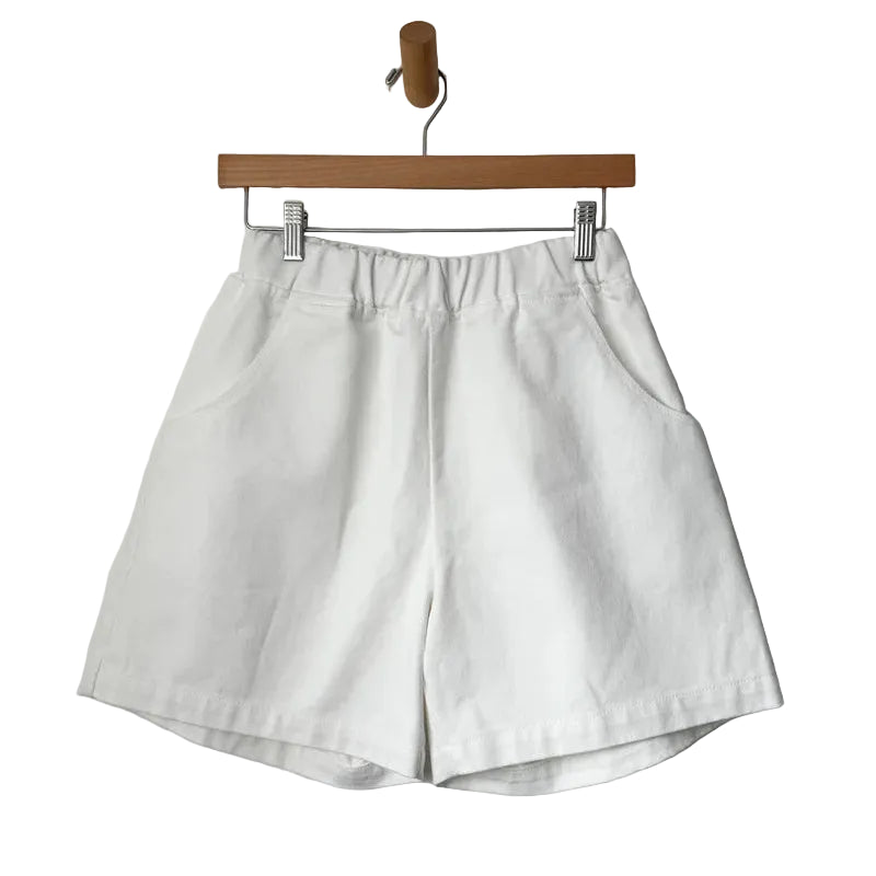 City Shorts in Milk