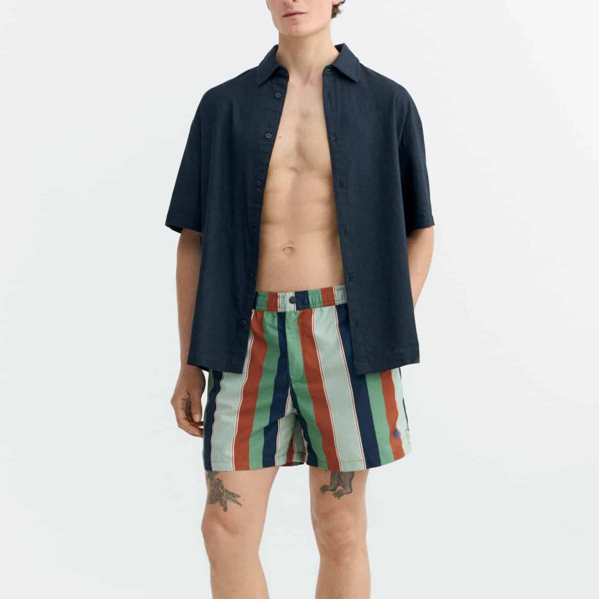 Quick Stripes Liu Swim Shorts