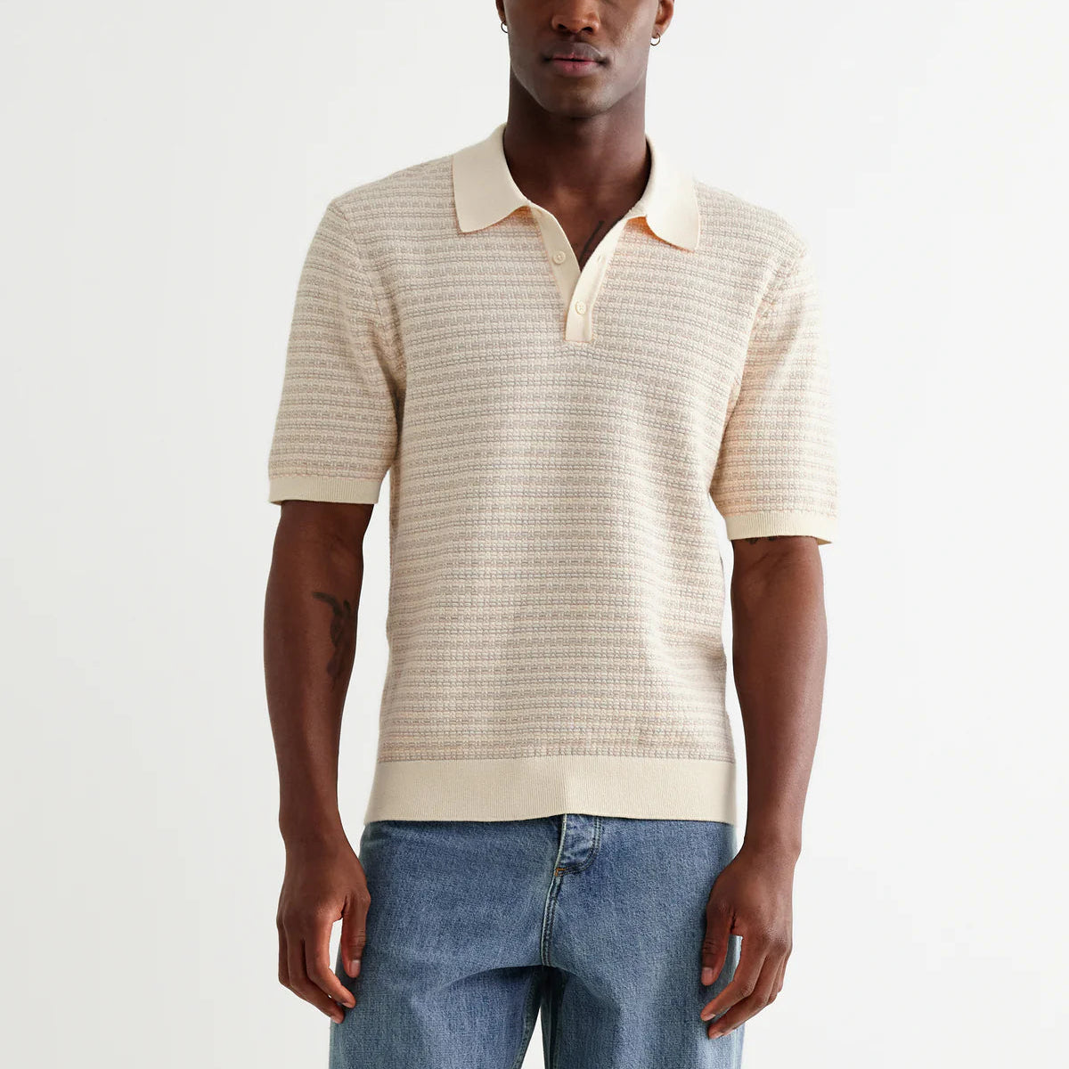 Naples Polo in Mini Geo