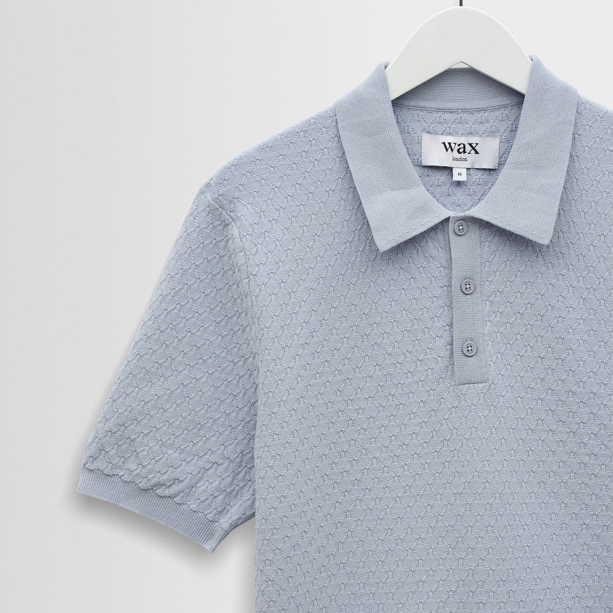 Naples Polo in Pale Blue