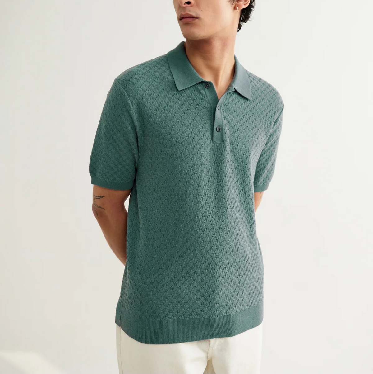 Naples Polo in Sea Green