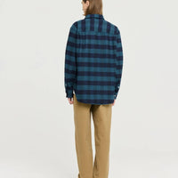 North Point Plaid Shirt in Blue