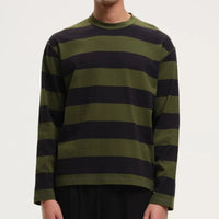 Obel Sweatshirt in Green/Black