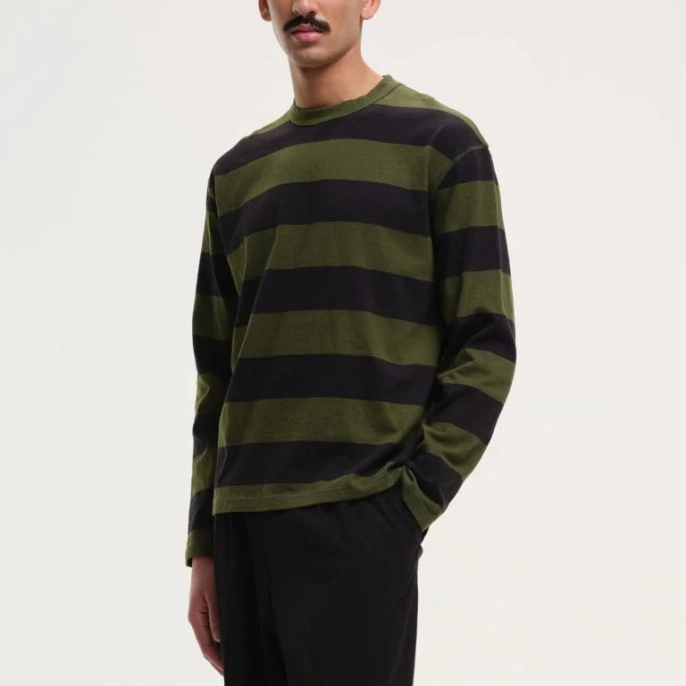 Obel Sweatshirt in Green/Black