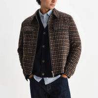 Osier Jacket in Drawn Check