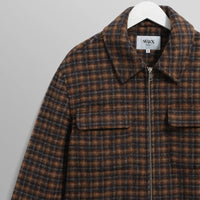 Osier Jacket in Drawn Check