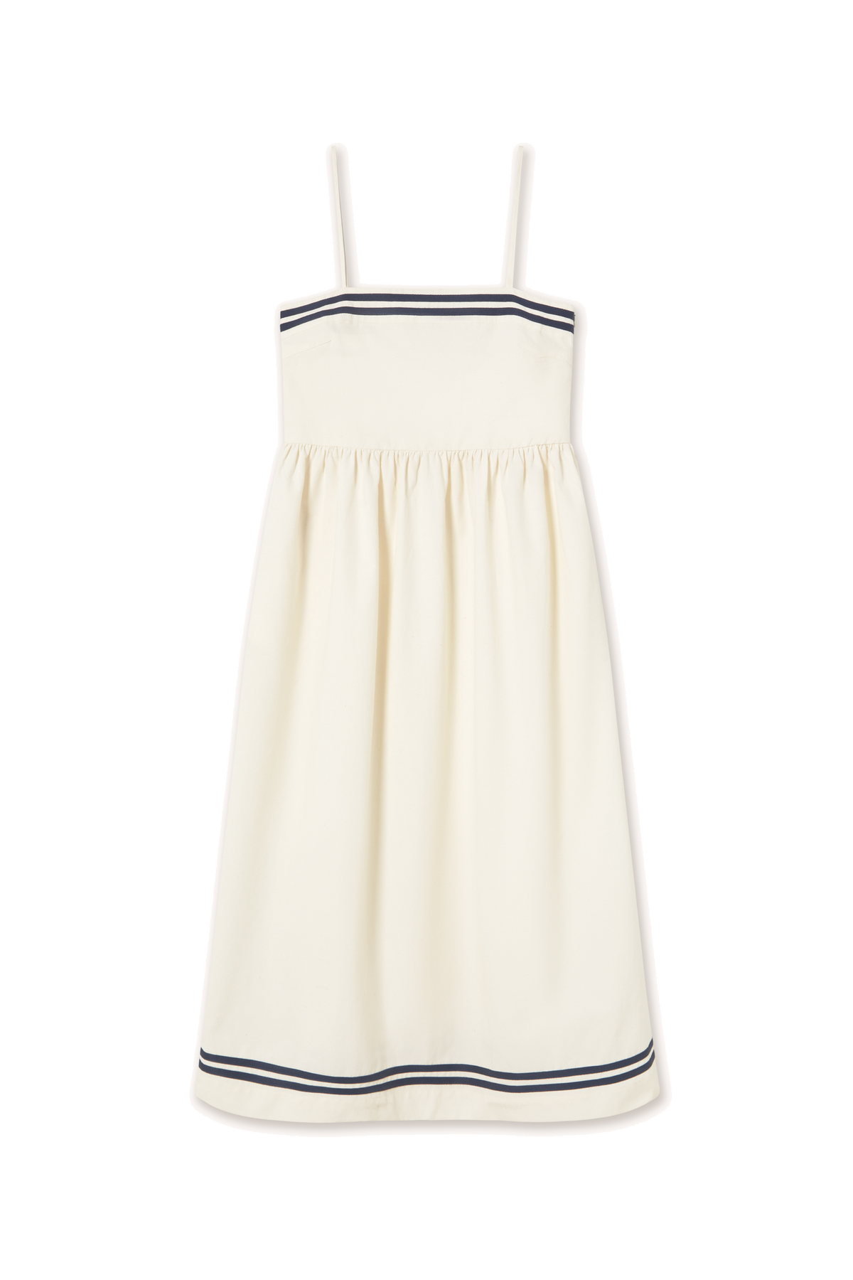 Straps Dress in Off White