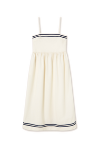 Straps Dress in Off White