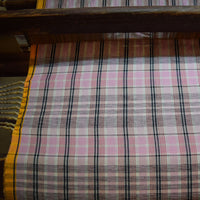 Winter Madras Plaid Shirt in PInk