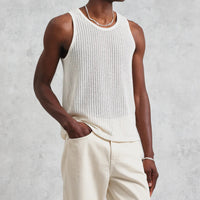 Prim Vest in Jersey Lace