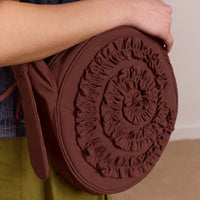 Rae Swirl Bag in Chocolate