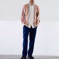 Winter Madras Shirt in Rainbow