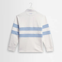 Rowhill Rugby in Ecru/Light Blue