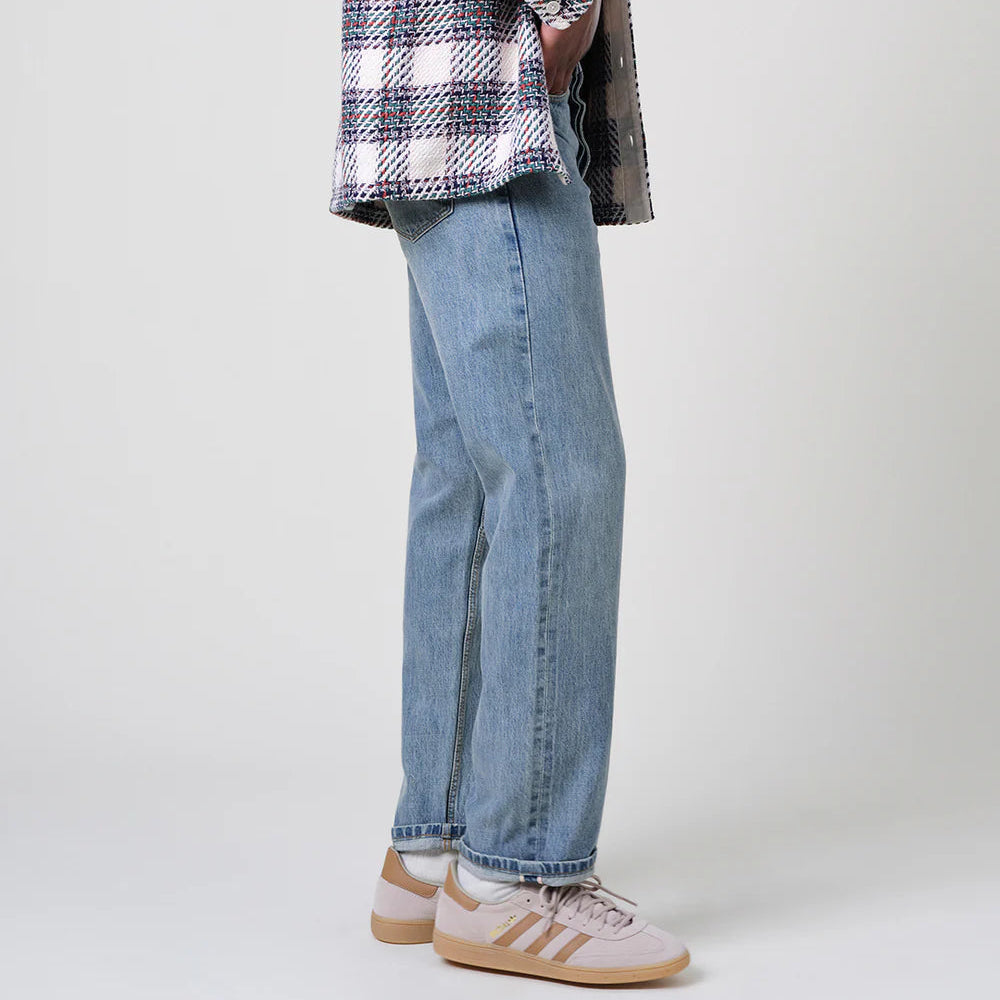 Russell Straight Fit Jean in Selvedge Denim