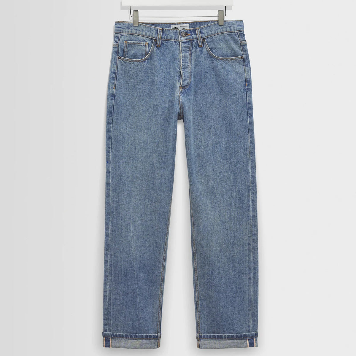 Russell Straight Fit Jean in Selvedge Denim