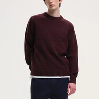Starry Night Sweater in Burgundy