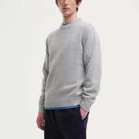 Starry Night Sweater in Light Grey