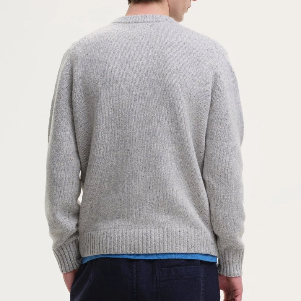 Starry Night Sweater in Light Grey